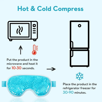 Sitqora Cooling Gel Eye Mask